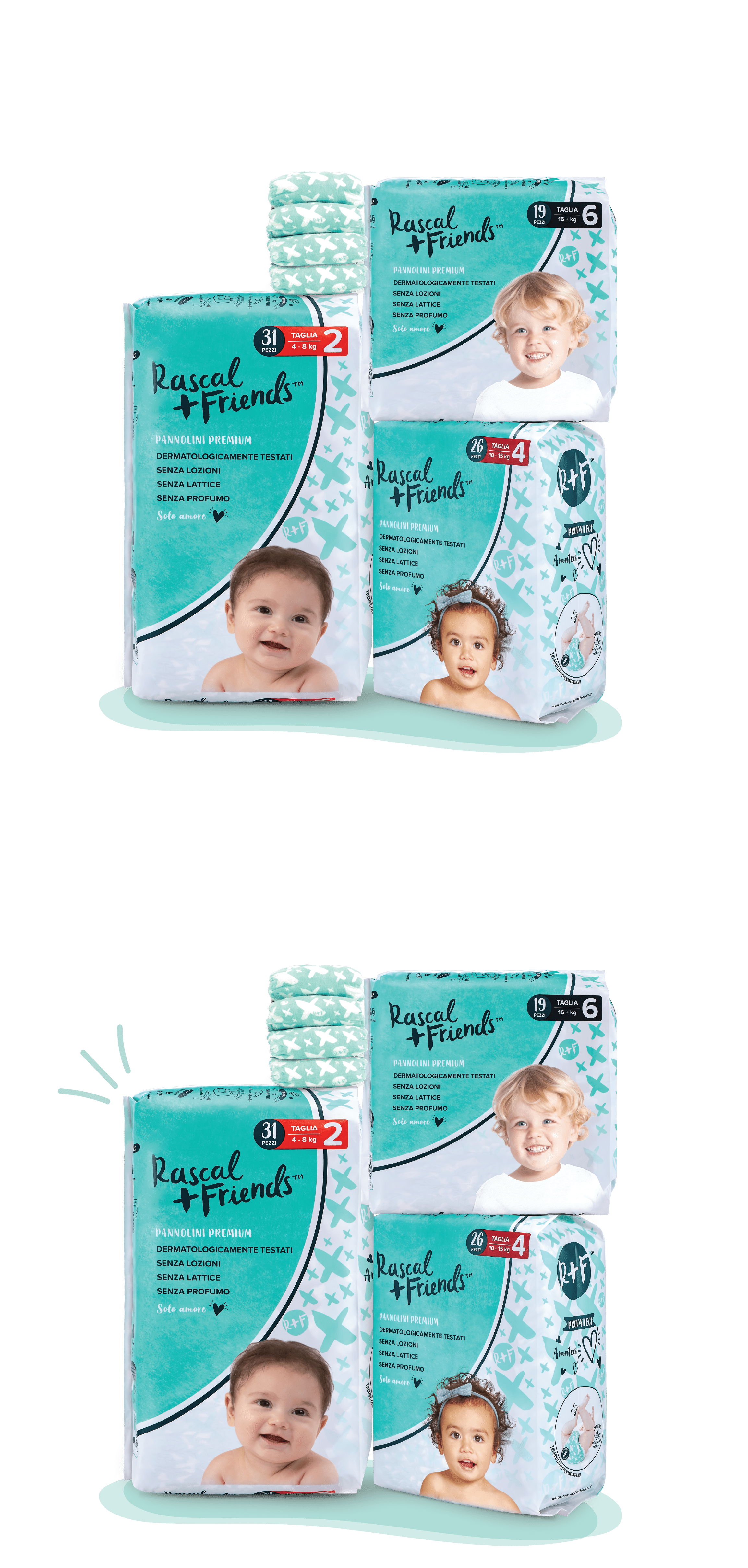 Rascal + Friends Italian Range