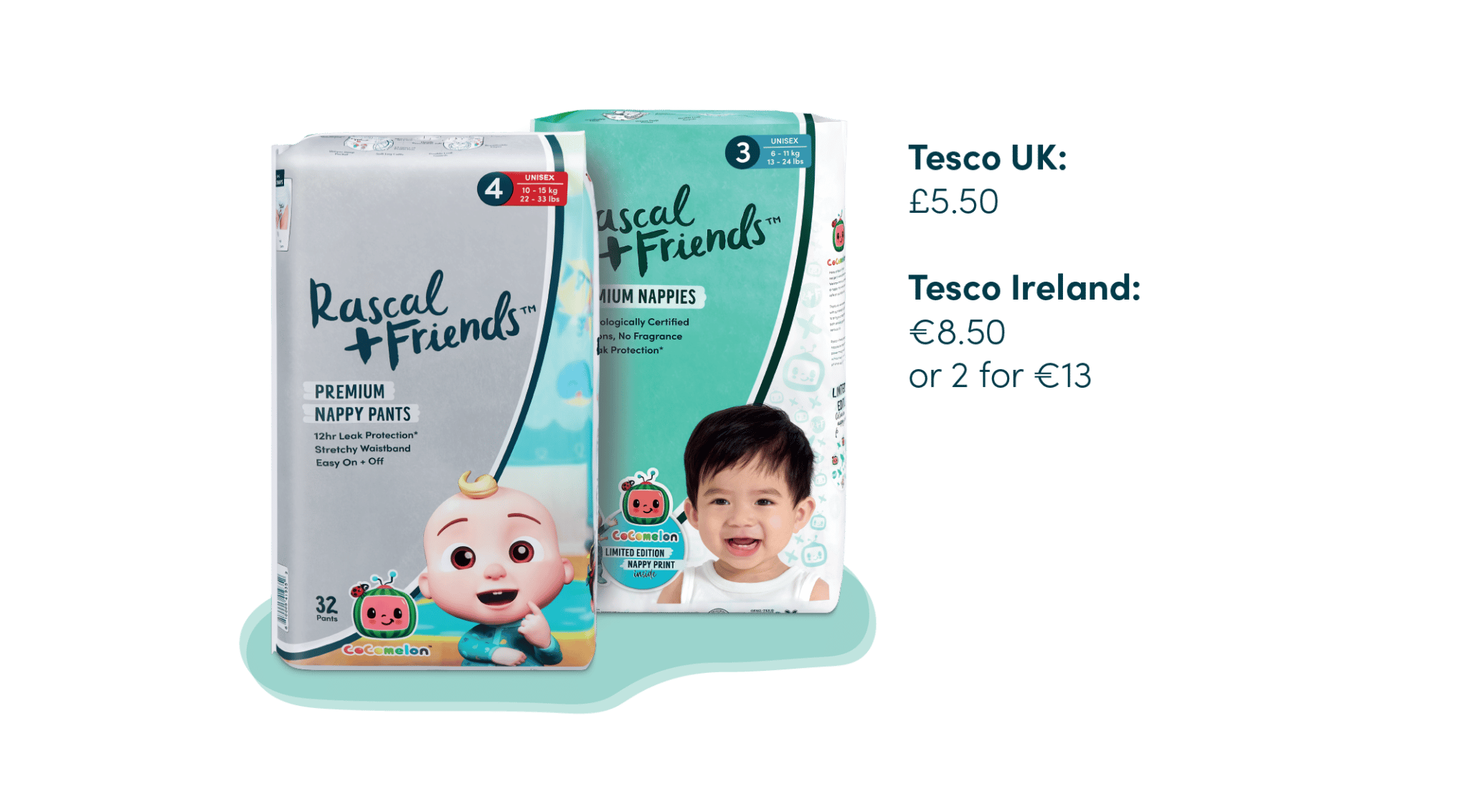 Rascal + Friends CoComelon Product Range